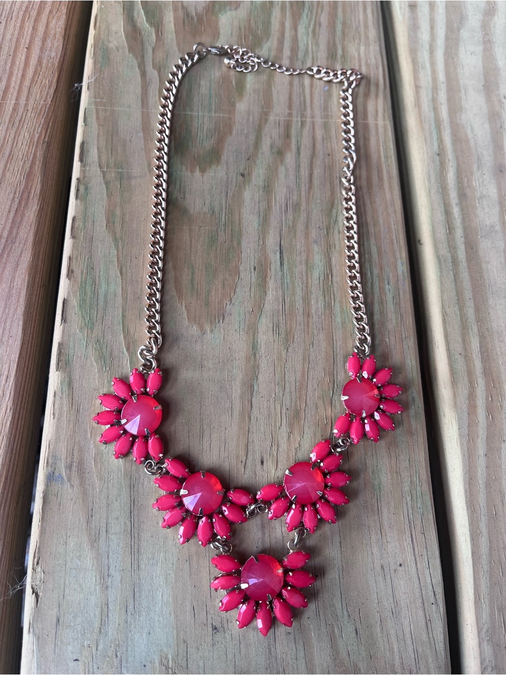 Floral Bib Necklace
